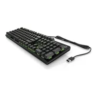 Hewlett Packard 9LY71AA Pavilion 550 vezetékes billentyűzet mechanikus-membrán kapcsoló RGB háttérvilágítás USB Játék mód anti-ghosting #2