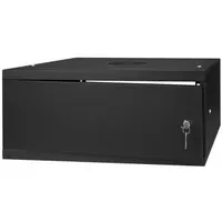 Stalflex RC19-4U-450MB 19" 4U fali rack 450 mm fekete