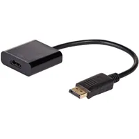 AKYGA AK-AD-11 DisplayPort-HDMI adapter 15 cm fekete