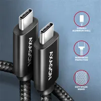 Axagon BUCM2-CM10AB Charge USB-C adat- és töltőkábel 1 m fekete #3