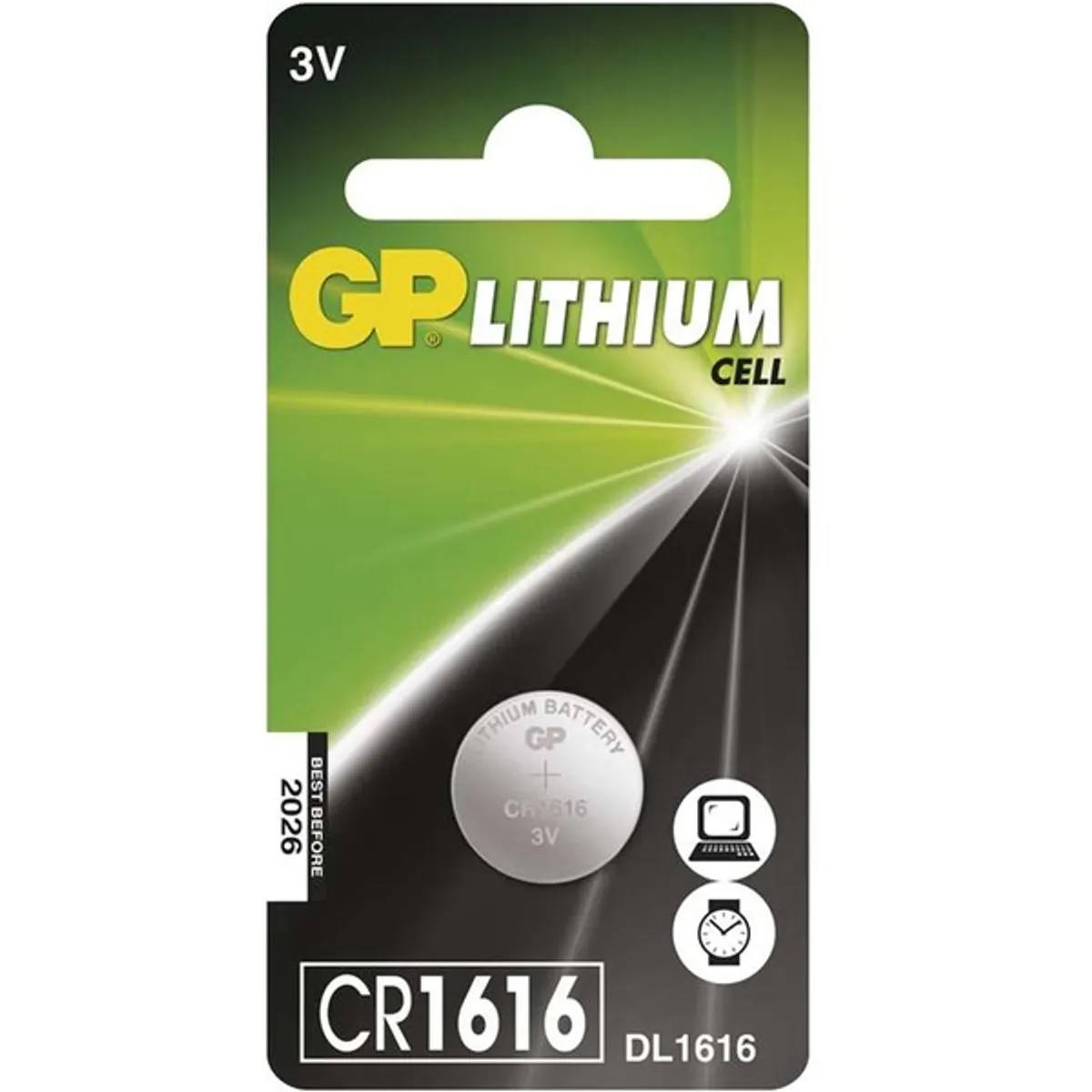 GP Batteries B15601 gomb elem lítium #1