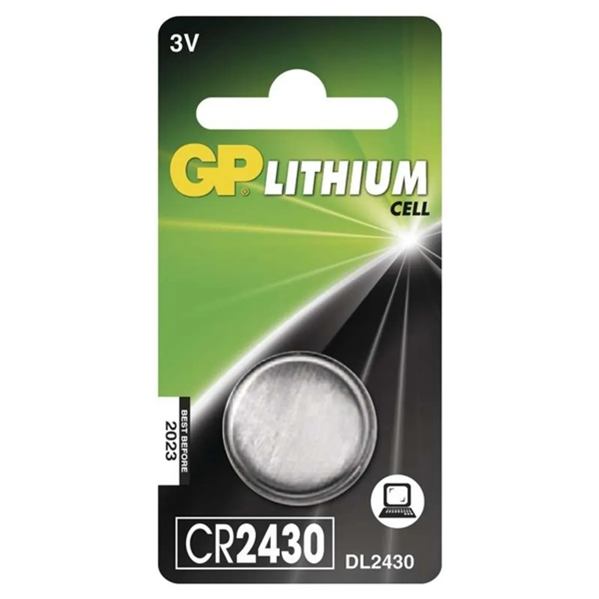 GP Batteries B15301 CR2430 lítium gombelem 1db bliszter #1