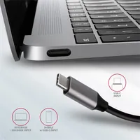 AXAGON HMC-6M2 6in1 dokkoló M.2 SATA USB-C PD60W HDMI 4K RJ45 #8