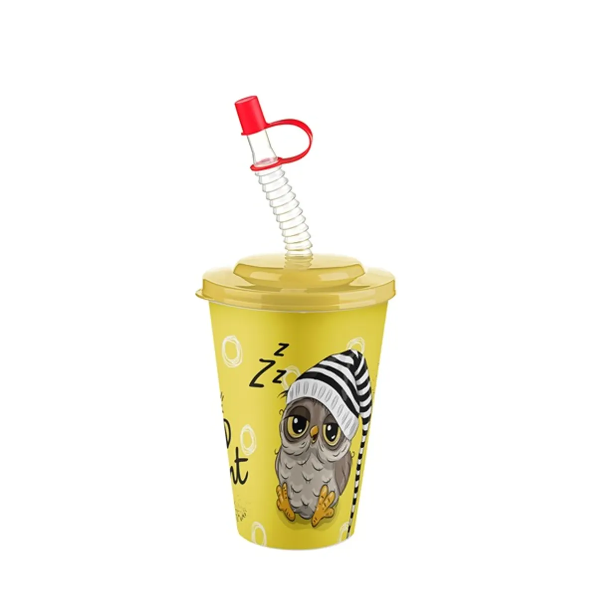 TITIZ AP-9127 Pohár - szívószállal 0,4l #5