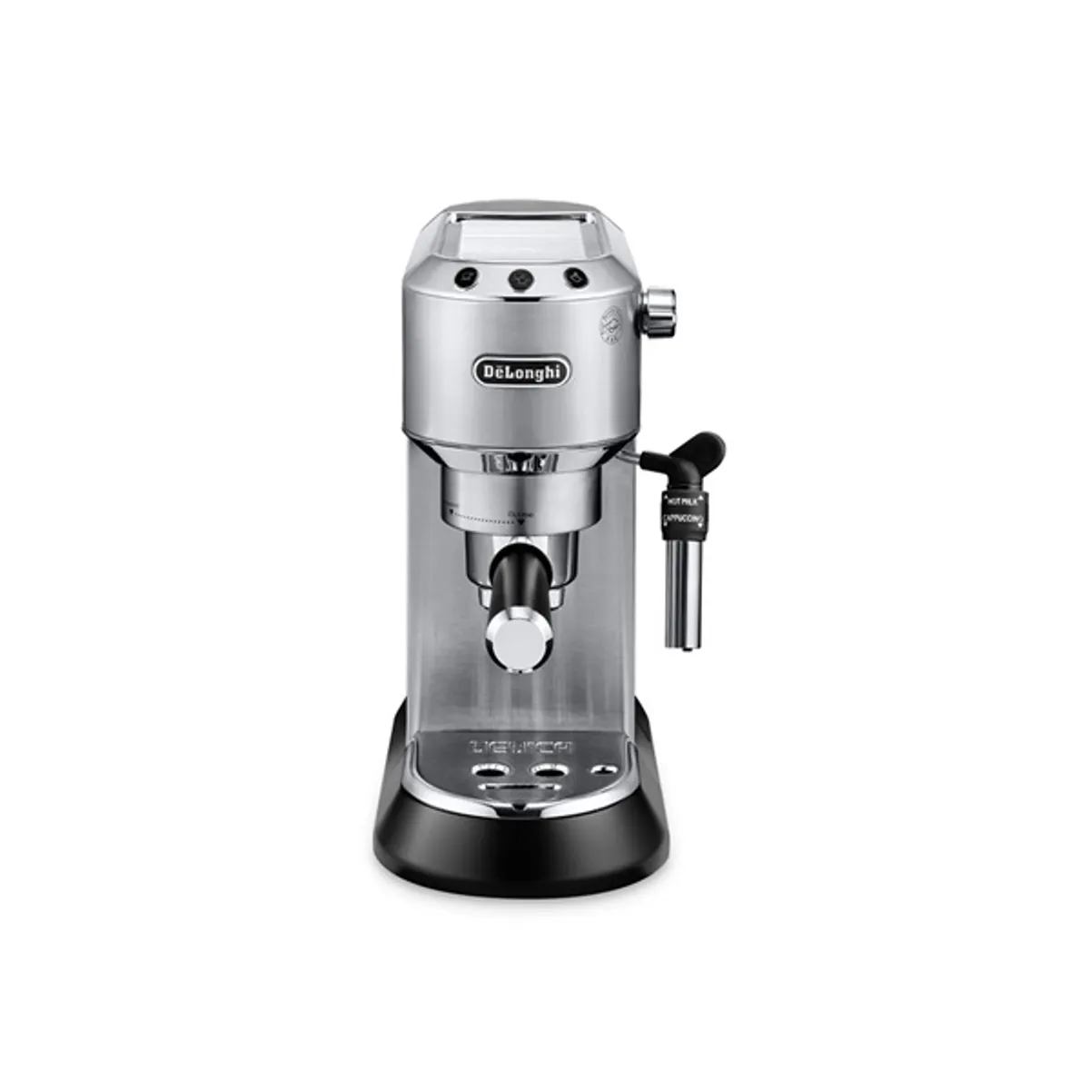 DELONGHI 0132106266 Dedica metál espresso kávéfőző rozsdamentes acél, 15 bar, 1,1 L, 1300 W, kivehető csepptálca, automatikus kikapcsolás #1
