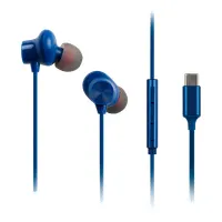 Panasonic RP-TCM225DEA USB-C mikrofonos fülhallgató kék 120 cm