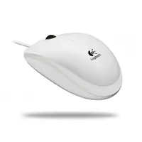 Logitech 910-003360 B100 optikai USB egér 800 DPI 180 cm fehér