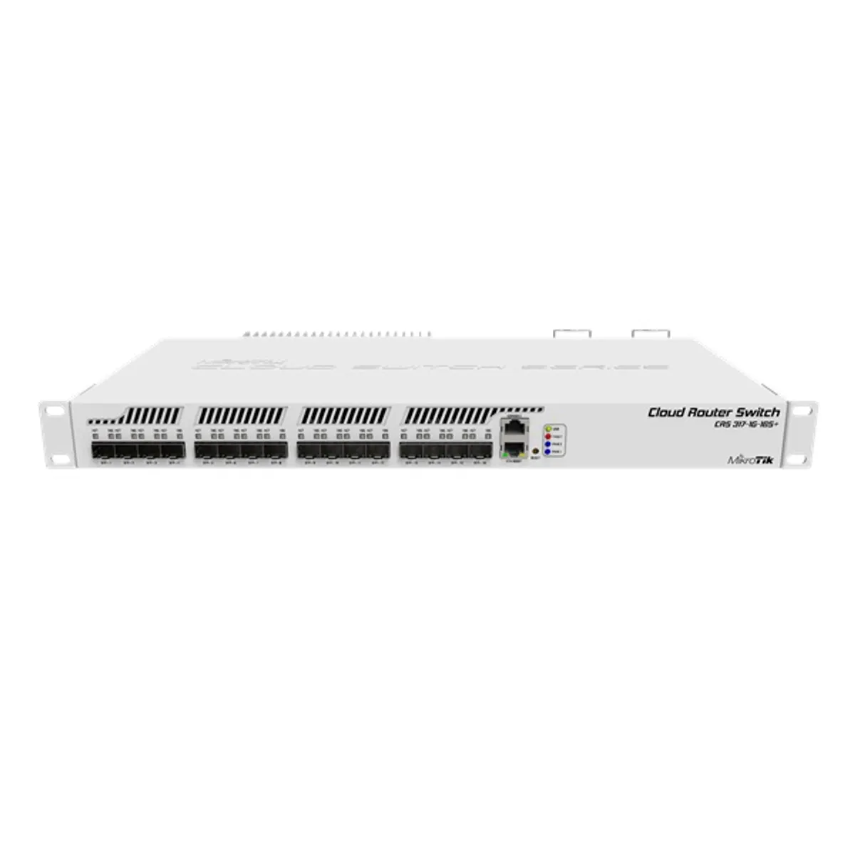 MIKROTIK CRS317-1G-16S+RM Cloud Router Switch 16xSFP+ 1GbE menedzselhető L3 rackmount #1