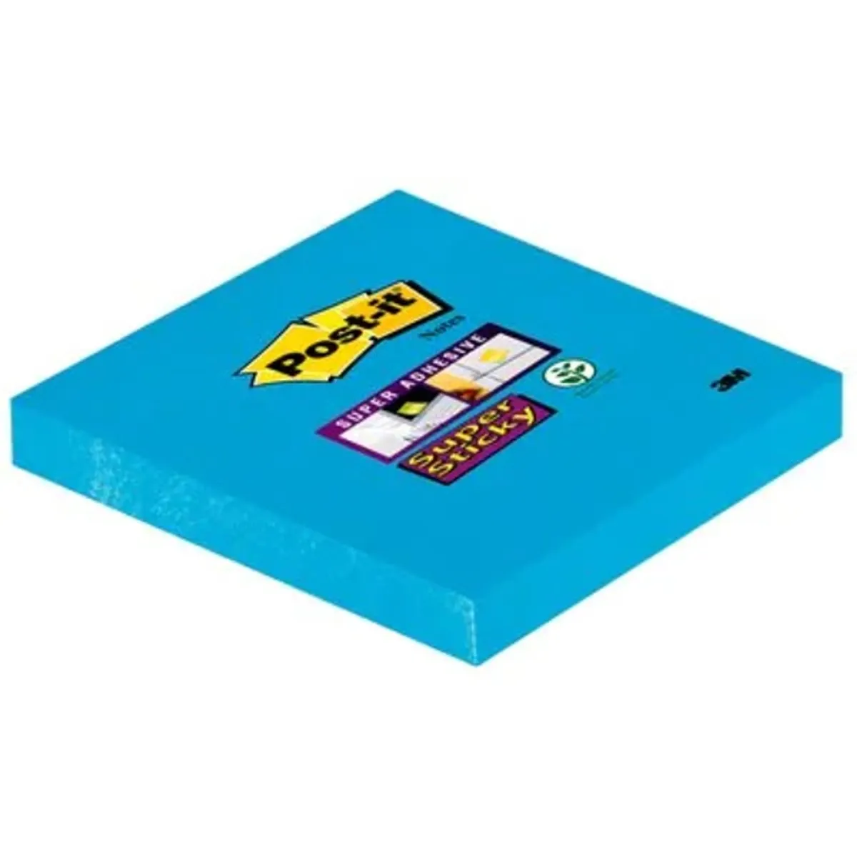 Post-it 7100263845 Jegyzettömb 76x76mm kék 90 lap öntapadós 6 tömb csomag 100 PEFC SGSCH-PEFC-COC-110078 #1