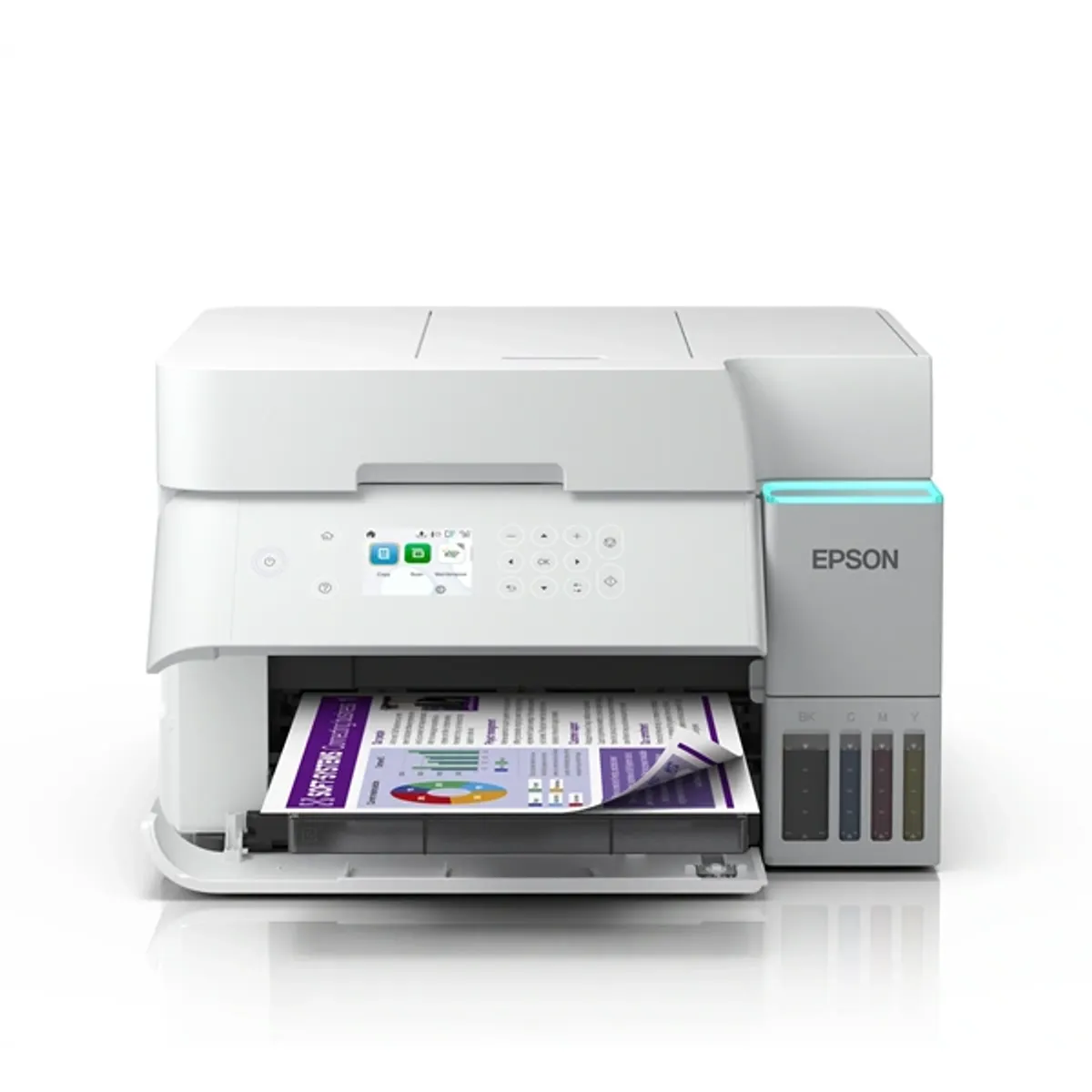 EPSON C11CL43404 EcoTank L6376 multifunkciós 4800x1200 dpi 35 oldal perc fekete 23 oldal perc színes duplex ADF USB LAN WiFi AirPrint #6