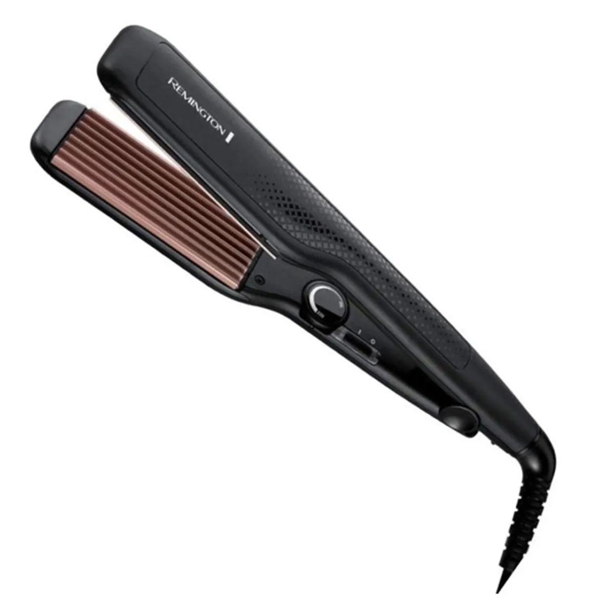 Remington 45632560100 Texturizáló hajvasaló fekete 54W 150-220C kerámia bevonat hajkreppelés #1