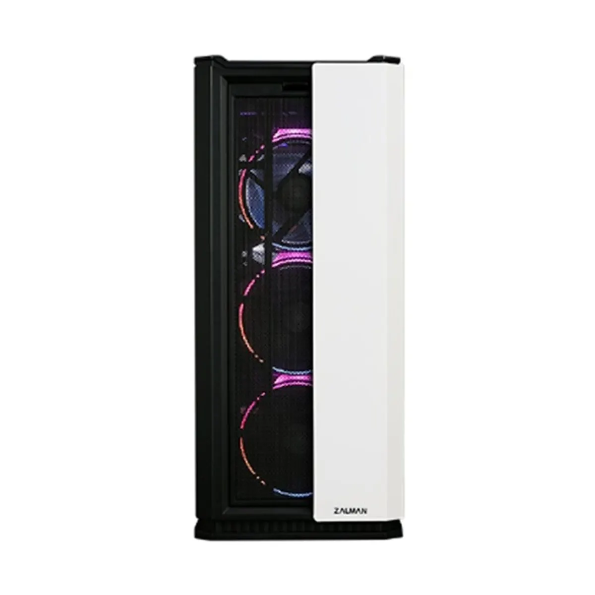 Zalman X3 fehér ház atx midi 4 ventilátor argb usb 3.0 fejhallgató csatlakozó #4