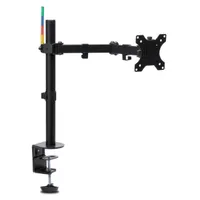 Kensington K55408WW SmartFit Ergo Single Extended Monitor Arm Fém Fekete Asztali konzol ±90° forgatás ±180° elforgatás ±45° dőlés, 34"