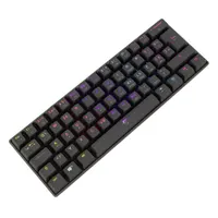 White Shark WS GK-2022B-BL-HU Shinobi GK-2022B 60 százalékos mechanikus kék switchek magyar kiosztás USB-C RGB világítás állítható lábak levehető kábel #4