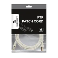 Gembird PP6-5M CAT6 FTP patch kábel szürke 5 m RJ45 CAT6 #4
