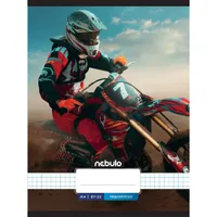 Nebulo NR-XM-A4 füzet kockás A4 32 lap tűzött #7