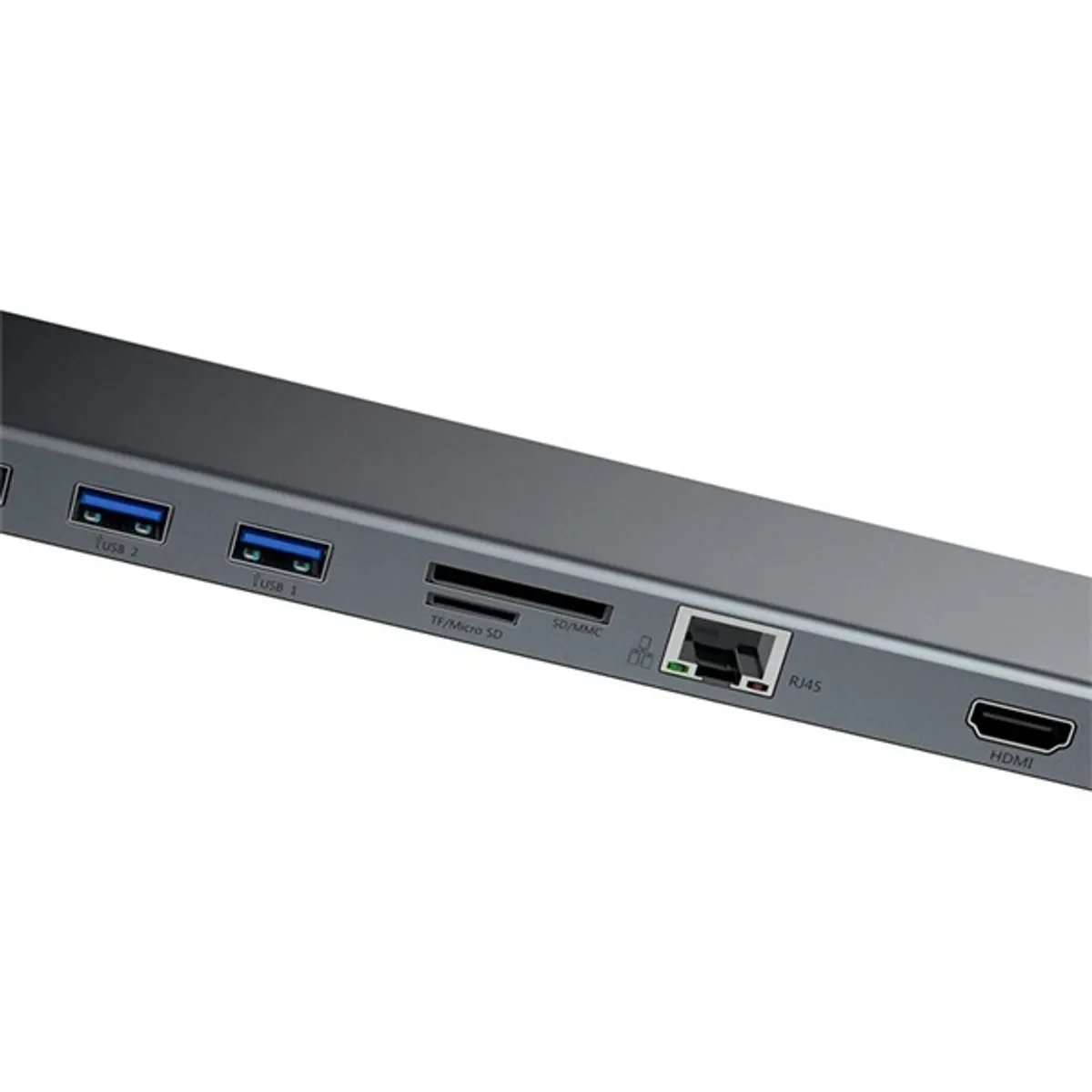 Baseus CATSX-G0G Enjoyment 11in1 USB-C hub HDMI 2 VGA LAN 1 USB 4 microSD SD #3