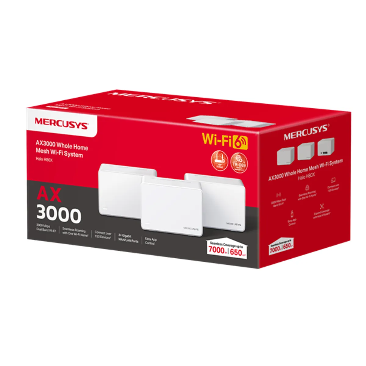 Mercusys HALO H80X-3PACK Halo H80X 3 db #8
