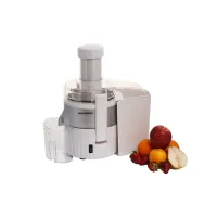 Hausberg HB-7515 gyümölcscentrifuga 800 W réz tekercselésű motor 800 ml gyümölcslé tartály 2 sebességfokozat rozsdamentes pengék
