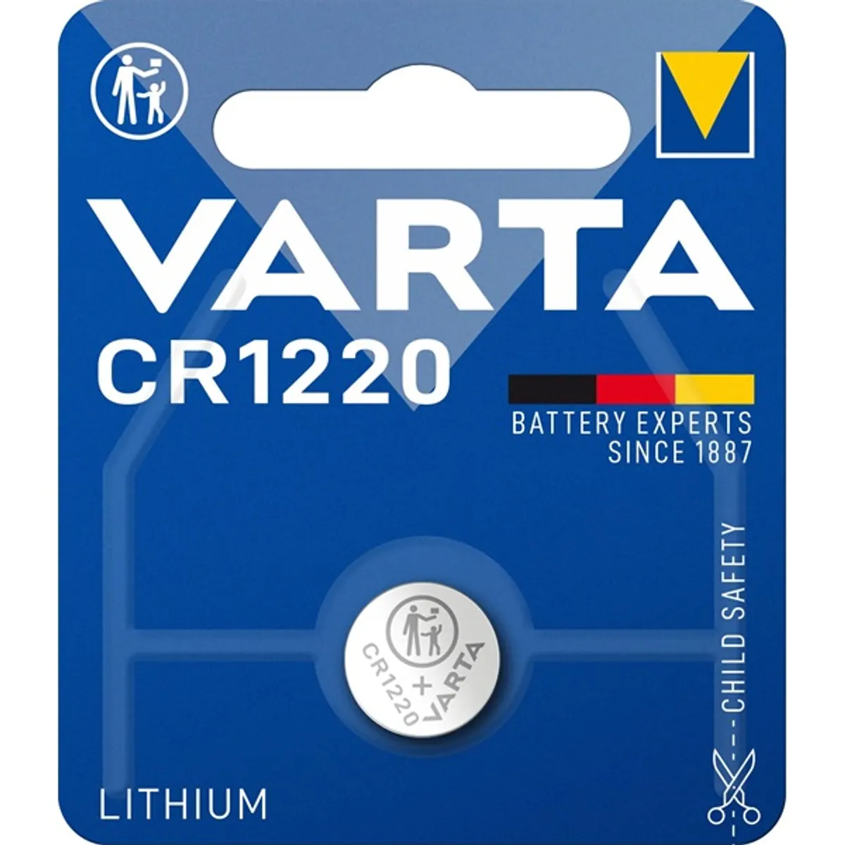 Varta 6220112401 cr1220 lítium gombelem 1 db #3