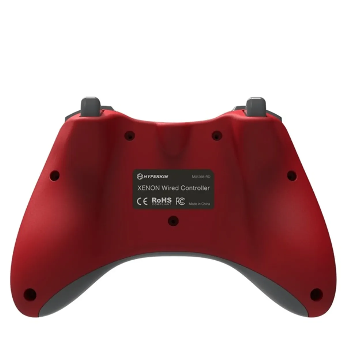 HYPERKIN M01368-RD Xenon piros vezetékes kontroller Windows 10 és Windows 11 Xbox Series X és S Xbox One PC 15 gombos #3
