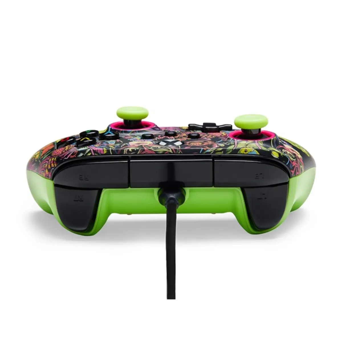 PowerA XBGP0438-02 Advantage kontroller zöld mintás 3m USB-C vezetékes Windows 10 és 11 Xbox Series X és S #9