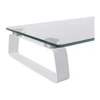 STELL 35050137 SOS 5000 üveg monitorállvány acél üveg, áttetsző, 560x80x210 mm, 20 kg, kompatibilis számítógép monitor, 1 db #3