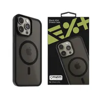 Nextone IPH-15PRO-MAGSF-MISTCASE-BLK MistCase Szilikon hátlap Fekete iPhone 15 Pro MagSafe kompatibilis 6.1"
