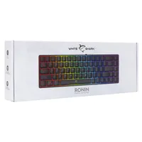WHITE SHARK WS GK-2201B-HU Ronin 19-billentyűs anti-ghosting 68 billentyűs kompakt magyar kiosztás Rainbow LED membrán USB 2.0 1.5 m kábel #10