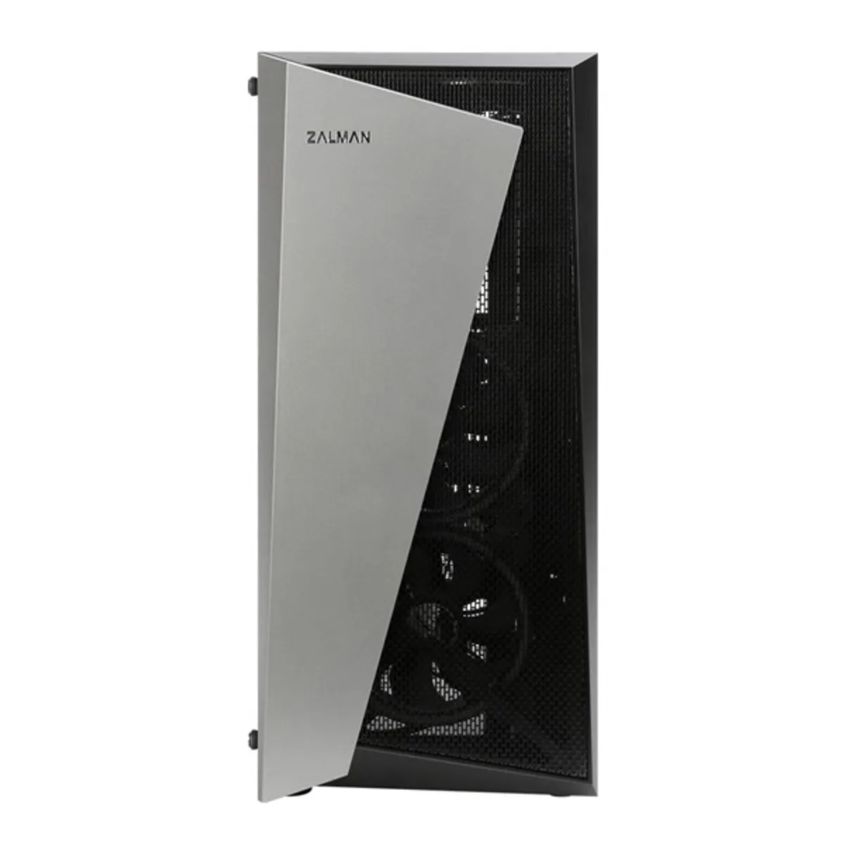 Zalman S4 PLUS ATX midi torony edzett üveg oldallap 3x RGB USB 3.0 #3
