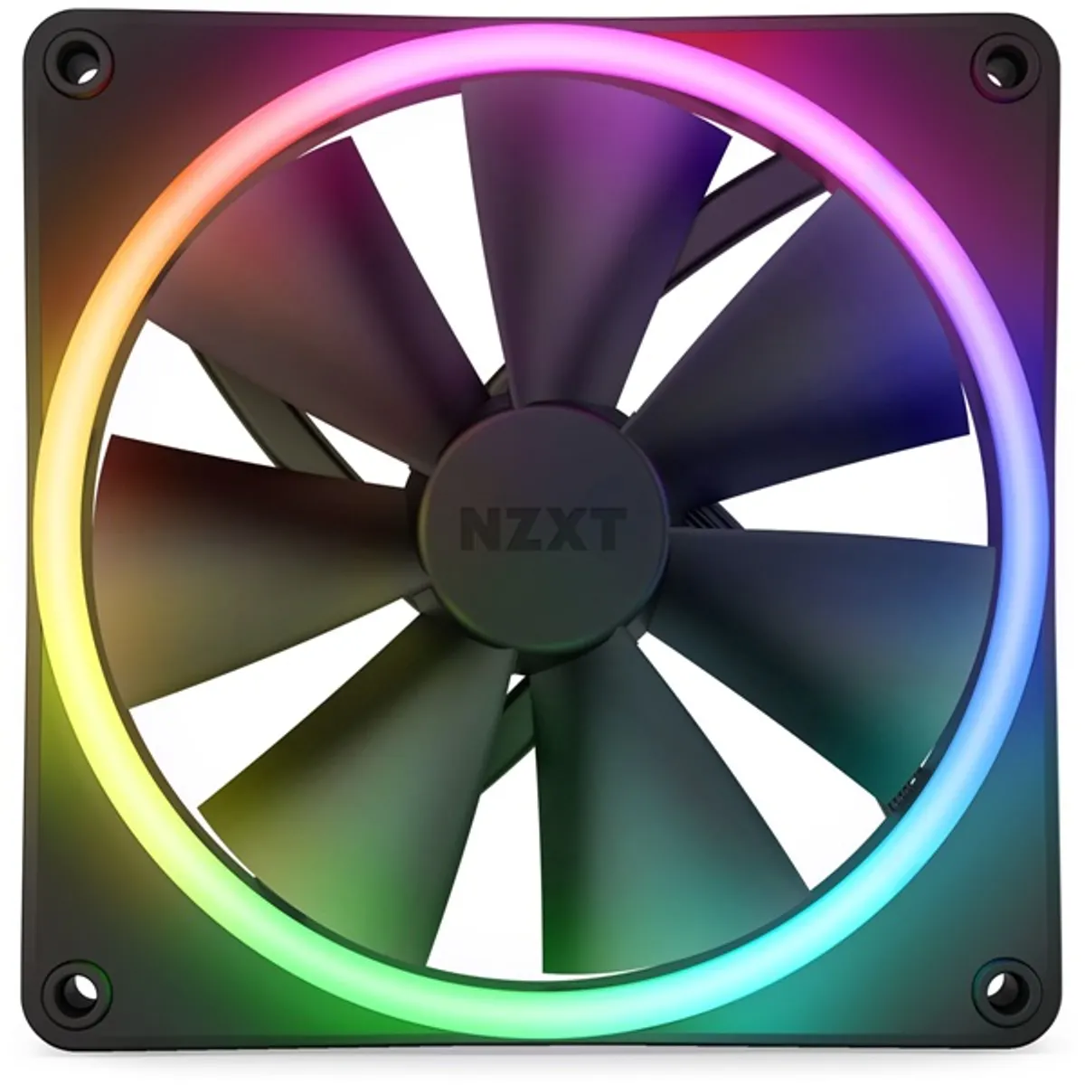 NZXT RF-D14SF-B1 F140 rgb duo 140mm fekete PWM 12V dinamikus folyadékcsapágy #2