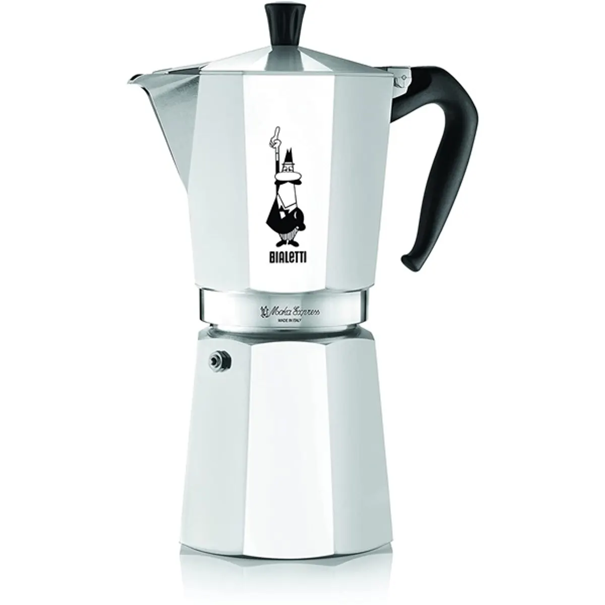 Bialetti 1166/X2 Moka Express kotyogós kávéfőző 12 adag alumínium ezüst #1