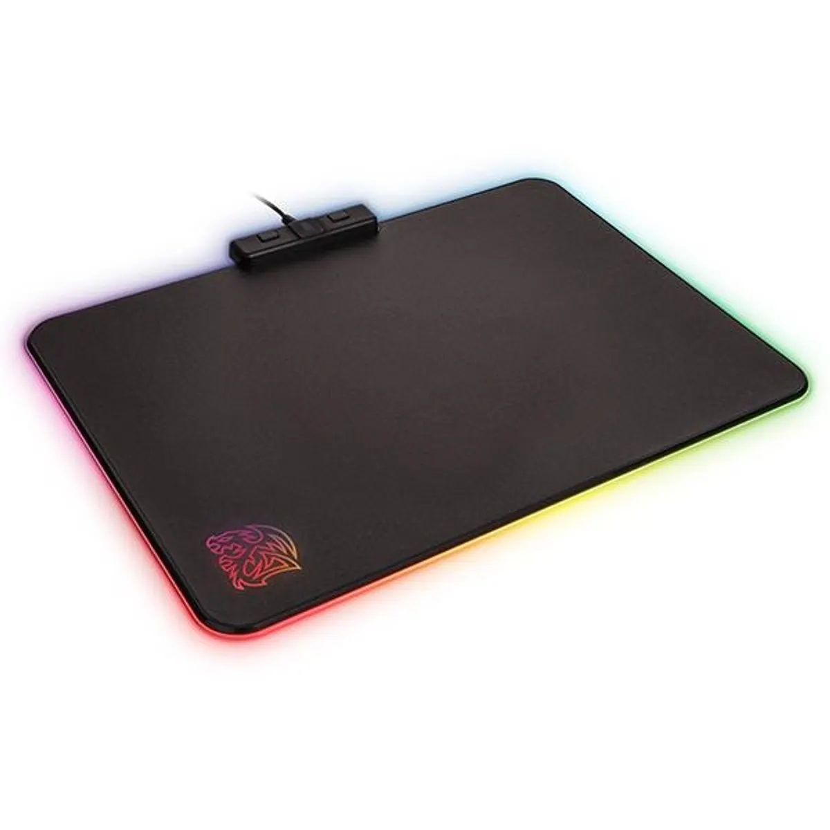 Thermaltake MP-DCM-RGBHMS-02 Draconem RGB Touch Edition fekete 355x255x4 mm RGB világítás csúszásgátló alap gamer #3