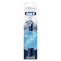 Oral-B 10PO010457 iO Ultimate Clean fekete pótfej 4 db-os