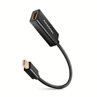 Axagon RVDM-HI14N mini DisplayPort to HDMI adapter 15 cm fekete
