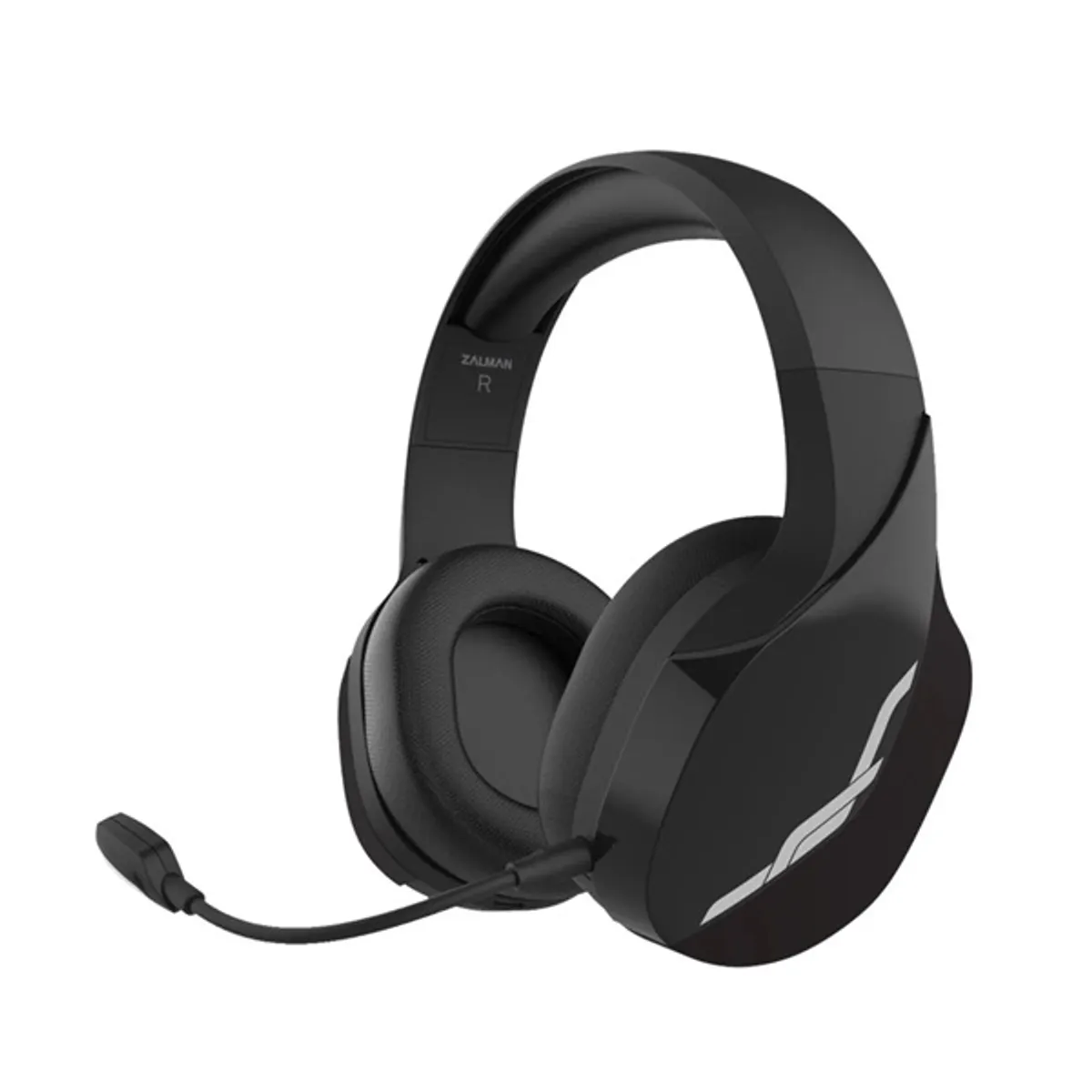 Zalman ZM-HPS700W BK ZM-HPS700W 50 mm 7.1 headset 2,4 GHz 10 m Balos fekete #1