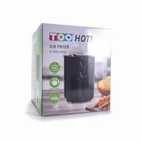 TOO AF-107B-1000W forrólevegős fritőz fekete 1,8 L 1000 W kijelzővel időzítővel #4
