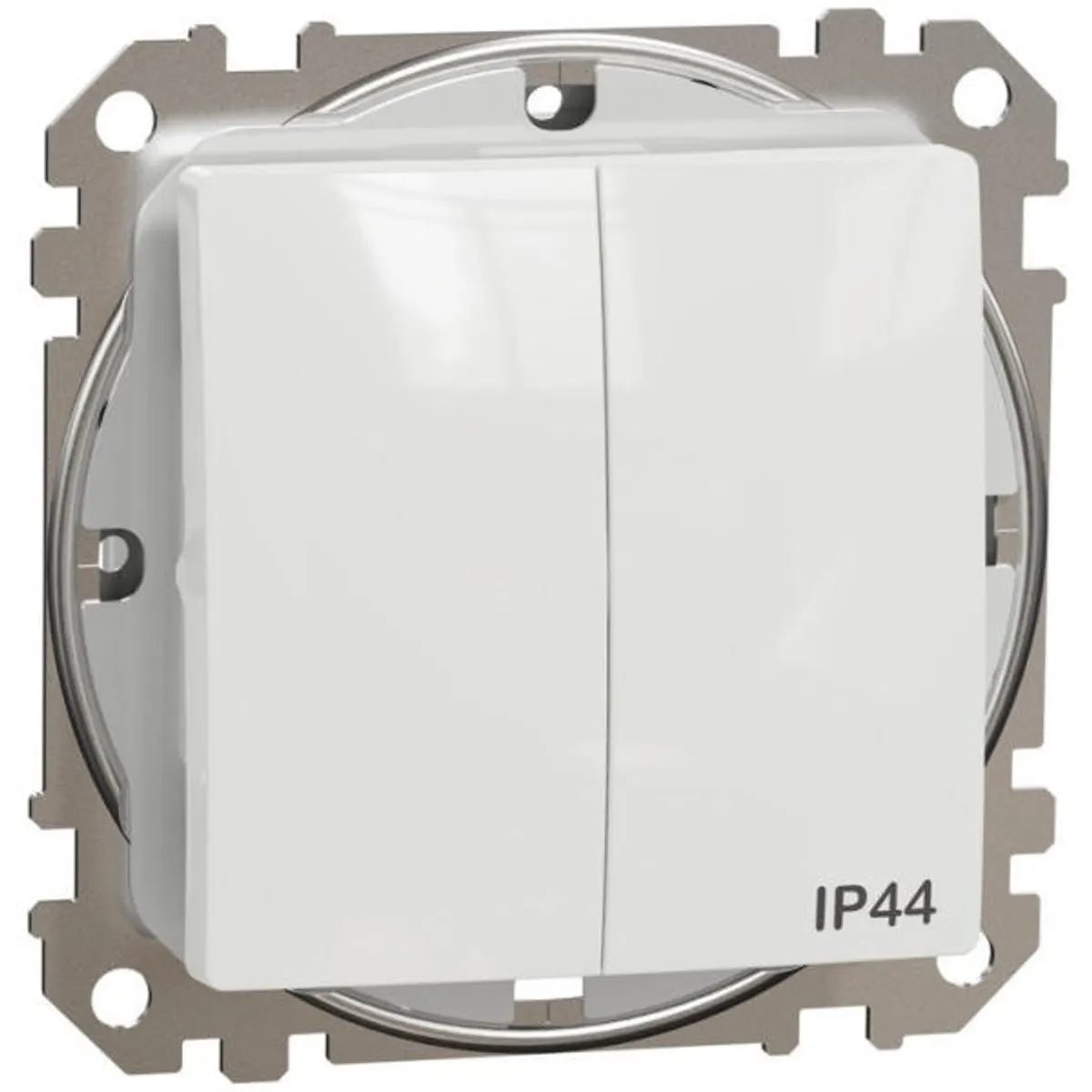 Schneider SDD211105 Sedna fehér ip44 rugós bekötés 10A süllyesztett #1