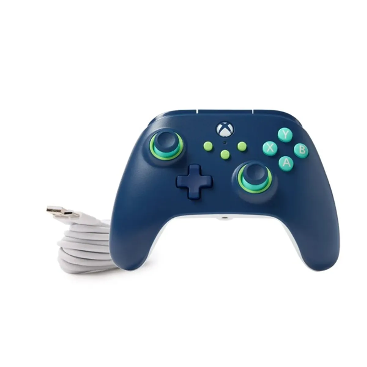 PowerA XBGP0380-01 Xbox Series X S vezetékes kontroller kék-fehér 3 m USB-C kábel Windows 10-11 PC Xbox One #6