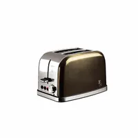 Berlinger Haus BH/9395 kenyérpirító fekete 850 W 2 szelet automatikus szeletkiemelés morzsatálca