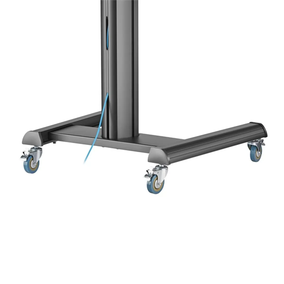 SBOX FS-446-2 mobil tv-állvány fekete 37"-70" vesa 600x400 70 kg 1200-1600 mm billenthető 5° kábelrendező #6