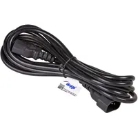 AKYGA AK-PC-07A tápkábel hosszabbító 3 m C13-C14 fekete #2
