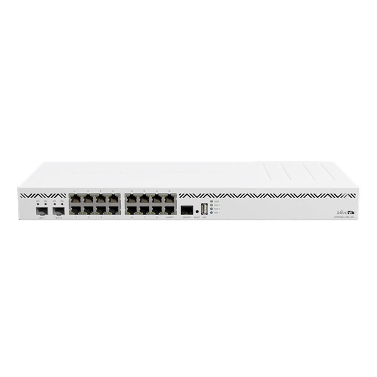 MikroTik CCR2004-16G-2S+ Cloud Core Router 16x GbE 2x SFP+ duál PSU RouterOS licenc 6 #1