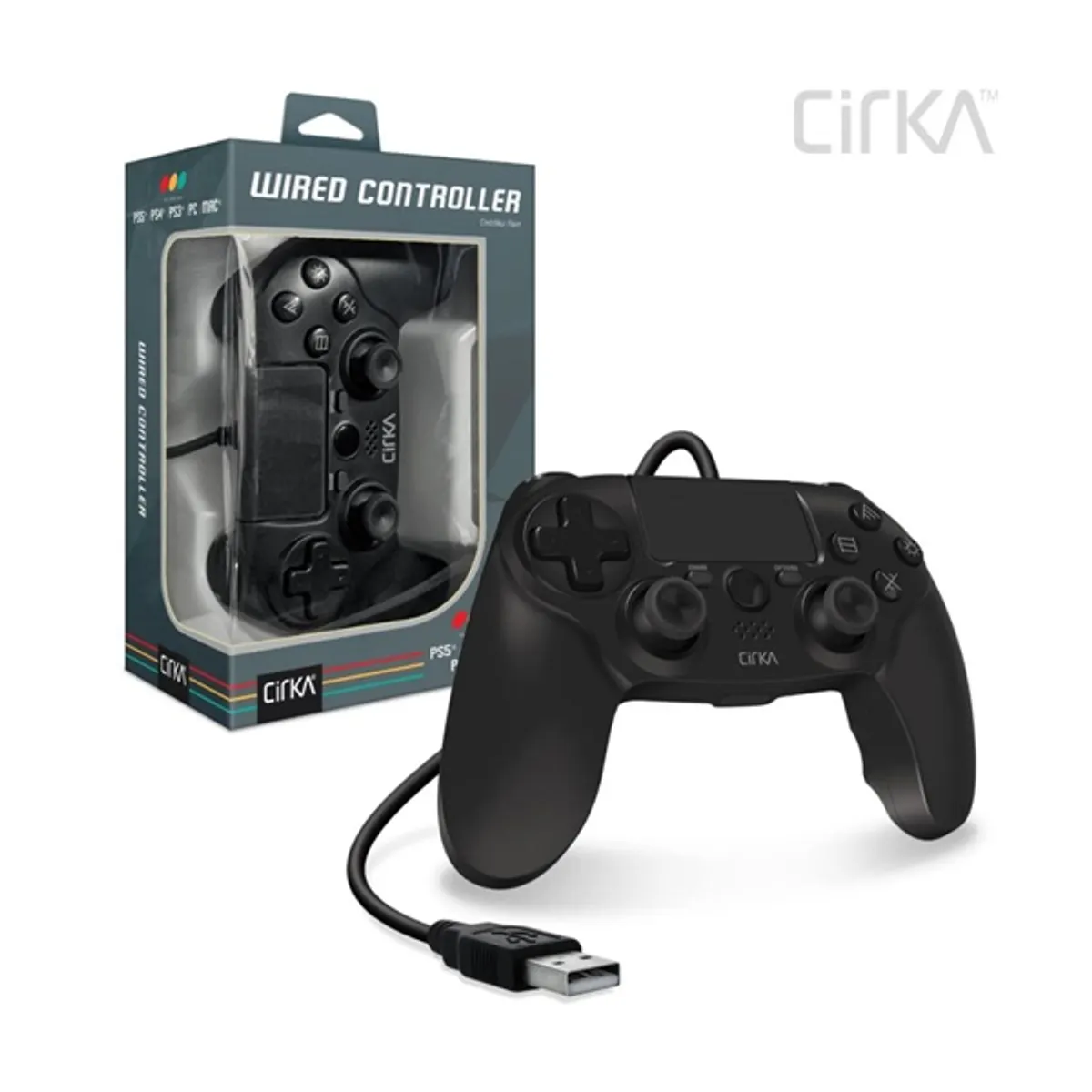 Cirka M07527-BK NuForce kontroller vezetékes PS4 PC Mac fekete #1