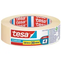 TESA 05087-00000-03 festőszalag 30mmx50m nedvességálló beltéren 48 órán belül eltávolítható kézzel letéphető