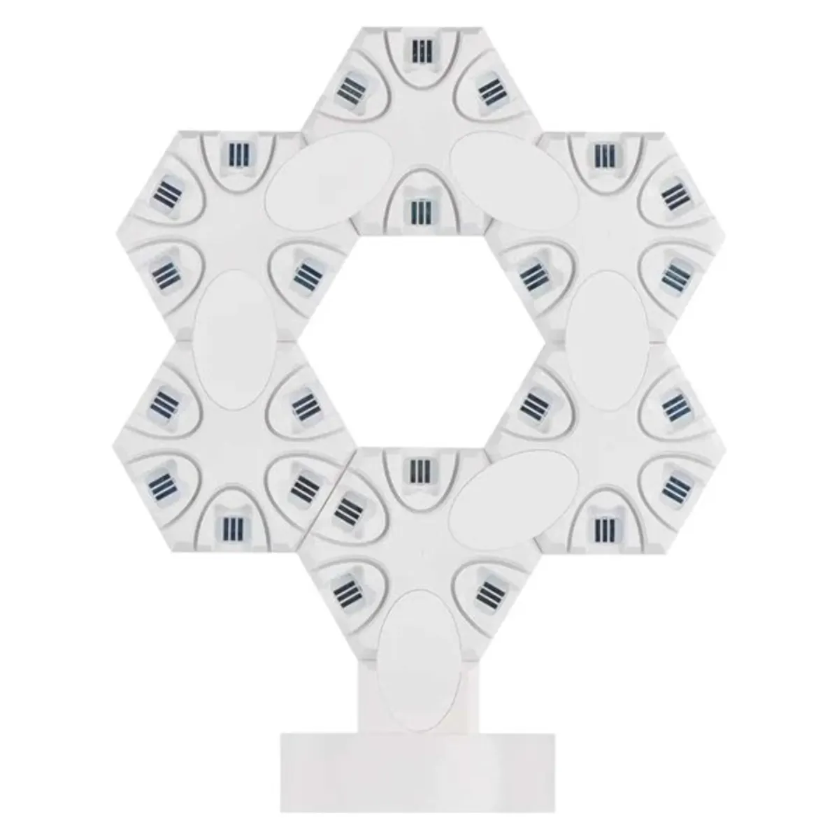 EMOS ZIW426R GoSmart Hexagon RGBIC LED WiFi BLE 5 V 1 m fehér dimmelhető IP20 #8