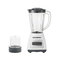 Hausberg HB-7770AB turmixgép darálóval 500 W 4 fokozat 1,5 L fehér műanyag kancsó