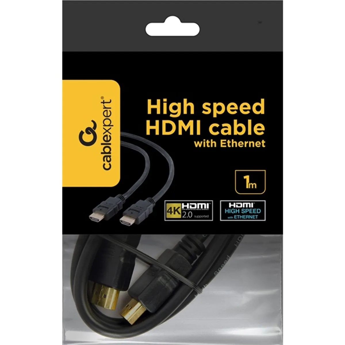 Gembird CC-HDMI4-1M HDMI 2.0 M-M 1 m aranyozott fekete #4