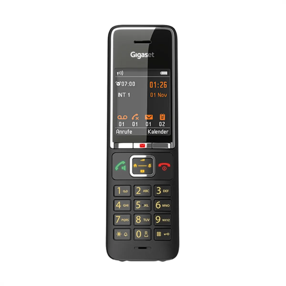 GIGASET S30852-H3021-S204 Comfort 550A 2,2" kijelző fekete DECT üzenetrögzítő #4