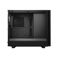 Fractal Design FD-C-DEF7A-02 Define 7 E-ATX fekete üveg oldallap táp nélküli 3 előre telepített ventilátor USB 3.0 USB fejhallgató mikrofon #6